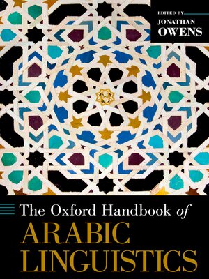 cover image of The Oxford Handbook of Arabic Linguistics